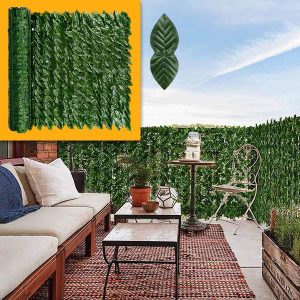 Kunstlike lehtedega privaatsuspaneel | LEAFPANEL