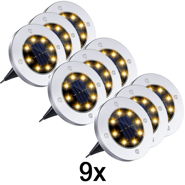 3x Päikesepõrandavalgustid välitingimustesse (3 tk) | LUMIGARD