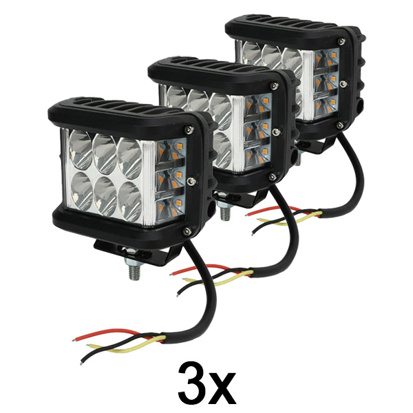 3x Ülimad sõiduki LED-turvatuled | BOLTLIGHT