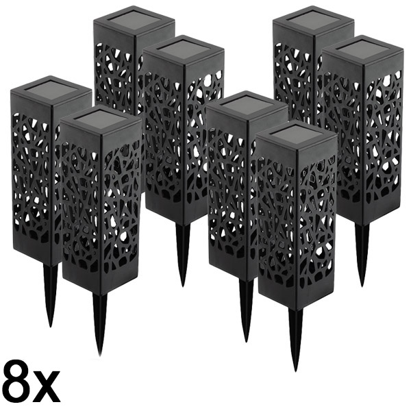 4x Decoratove päikeselamp (2 tk) | GARDENIAS