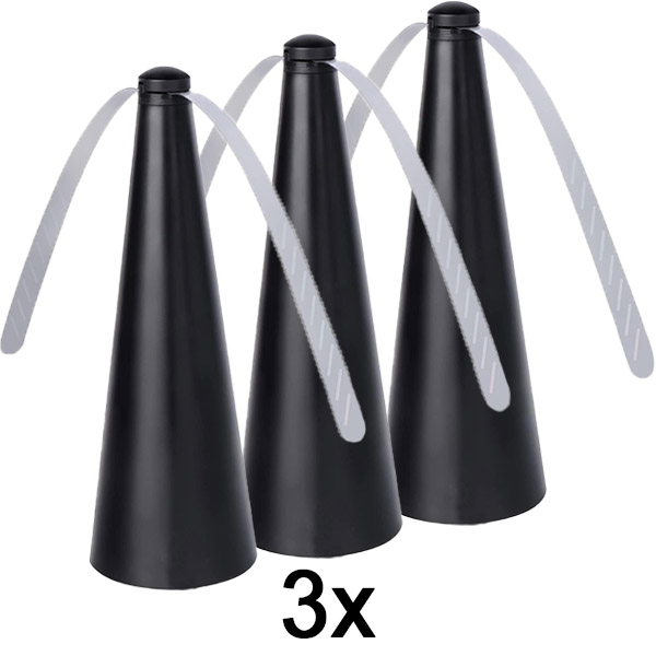 3x Automaatne kärbse tõrjeventilaator | FLYBEGONE