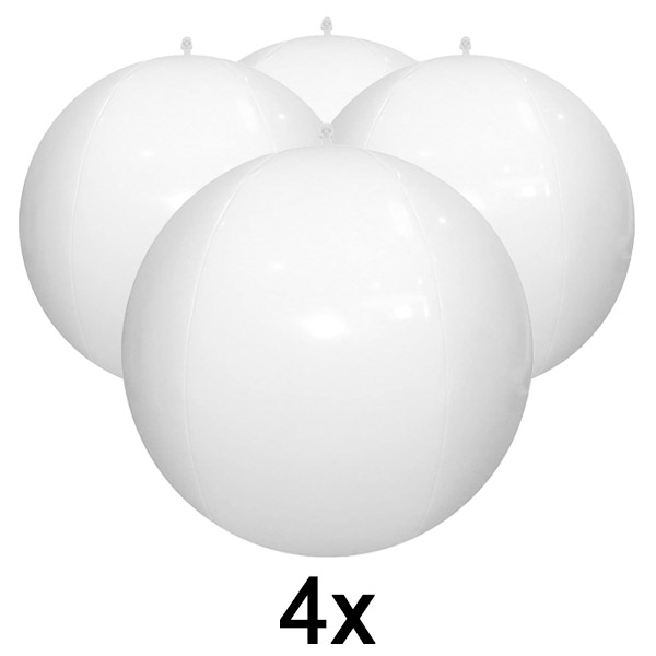 4x Täispuhutavad ujuvad basseinituled | POOLGLO